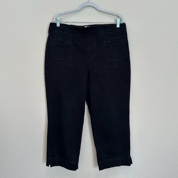 WESTBOUND Black Pull On Pants - Picture 1 of 4
